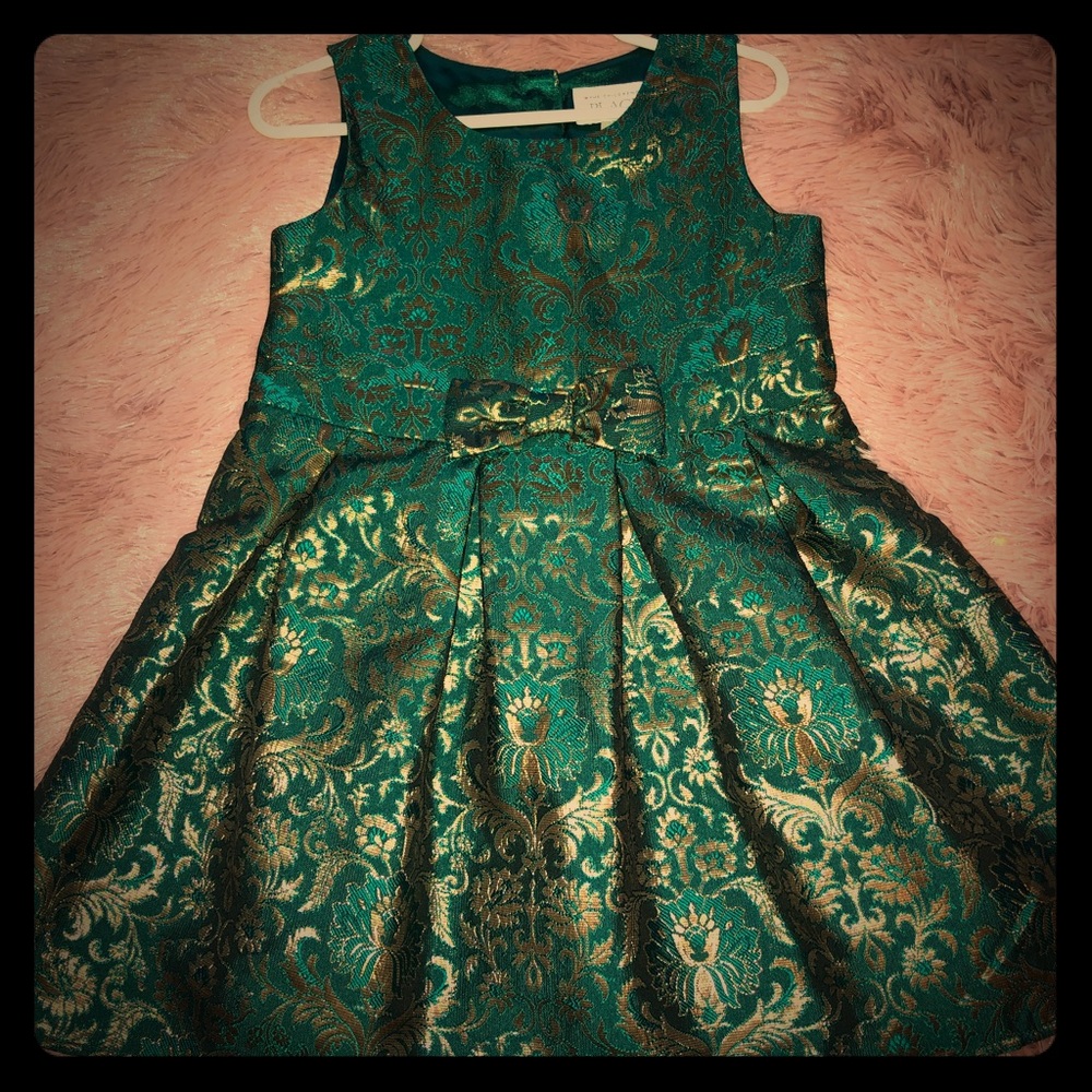 Girls Dress/ matching cardigan